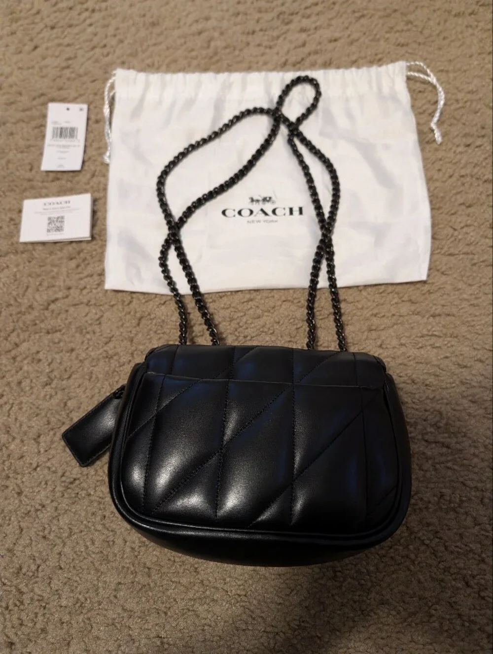 COACH Pillow Madison 18 Black